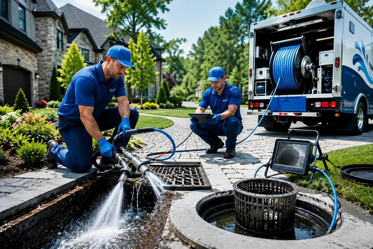 Local outdoor drain cleaning professionals in Fort Monmouth, NJ